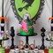 Witch Hat and Crown Cake Topper, 17 PCS Witch and Princess Theme Cupcake Toppers, Mini Witch Hat Silver Alloy Crown for Pink and Green Party Decorations Birthday Cake Supplies